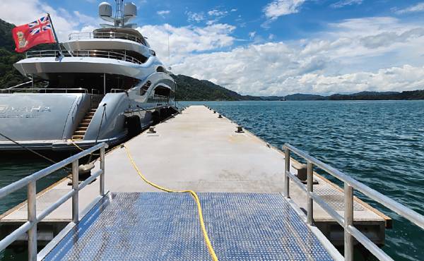Replacement docks double superyacht capacity