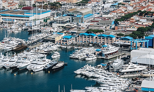 The focus at Lusben Viareggio is work on yachts of 35 to 52m (115 to 171ft).