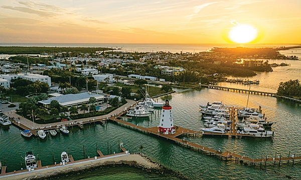 Recently sold by CBRE, Faro Blanco in Marathon, Florida Keys, is a trophy marina with an iconic historic lighthouse, plentiful amenities, and mooring for vessels up to 140ft (43m).