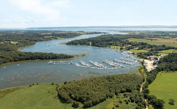 Buckler’s Hard Yacht Harbour sits on a privately owned river in a sensitive rural environment.