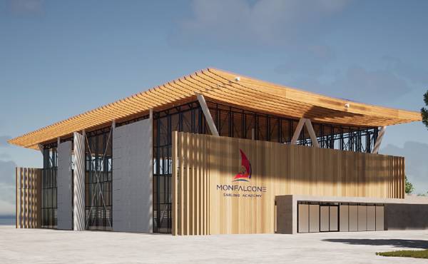 Red Bull Foiling Academy (CGI) which is due to complete in 2025.