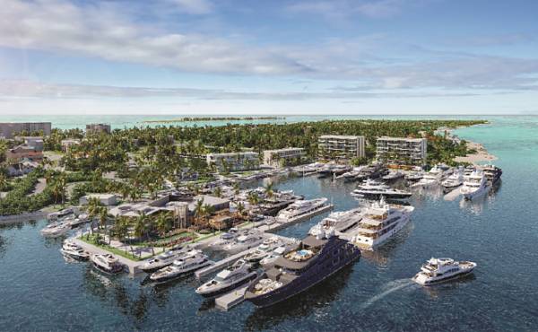 Hurricane Hole Superyacht Marina is being re-imagined as a vibrant centre for a new master-planned community in the Bahamas.
