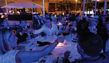 The gala dinner event. Photo Carlos Muriongo